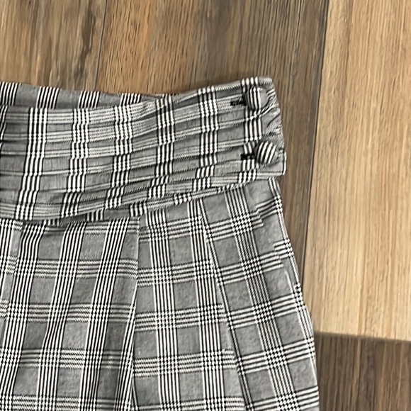 Cinq A Sept serenity plaid houndstooth tailored pants NWT - Picture 3 of 16